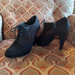 Women’s Charlotte Russe Suede Black Booties